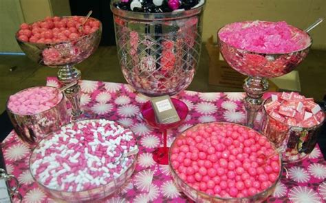 How To Create A Candy Buffet Oh Nuts Blog Pink Candy Buffet Candy