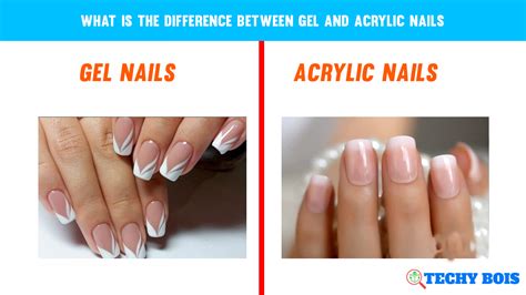 What Is The Difference Between Gel And Acrylic Nails Techy Bois