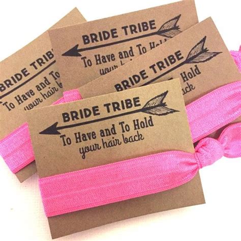 Bachelorette Party Favors Hair Tie Favor By Elastichairbandz