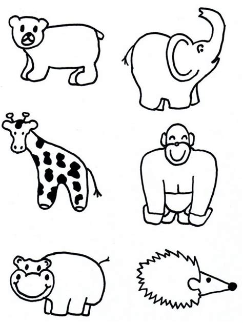 Animales Para Dibujar Faciles Varios Animales Zoomorfos De Tipo