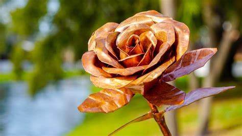 Handmade Copper Rose A Diy Valentines T Saturate Life