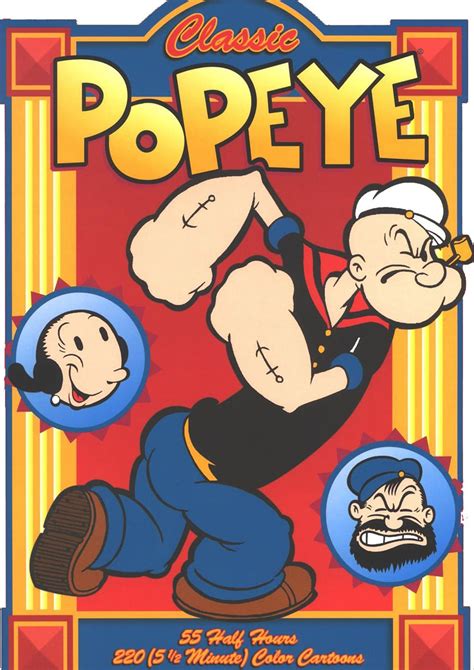 Popeye Classic Poster Cartoon Movie Comic Strip Print Art T Etsy
