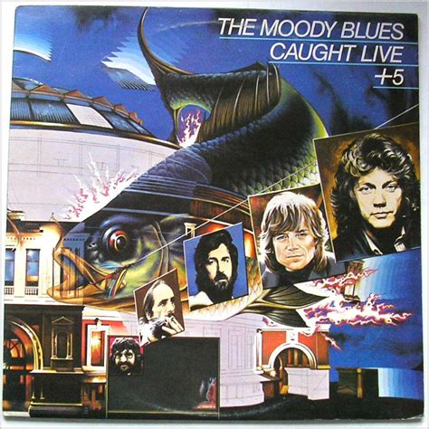 Vinyl Lp The Moody Blues Caught Live 5 Mb 34 The Records