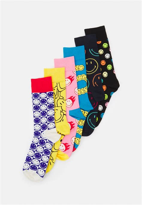 Happy Socks 6 Pack T Set Unisex Socks Multimulti Coloured