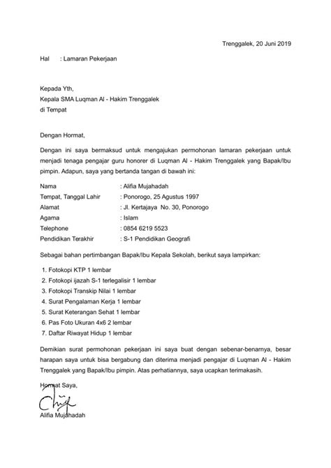 Contoh surat pengunduran diri resign kerja yang. 59 Contoh Surat Lamaran Kerja Barista Dalam Bahasa Inggris ...