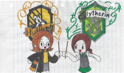 Hufflepuff And Slytherin Friendship Harry Potter Amino