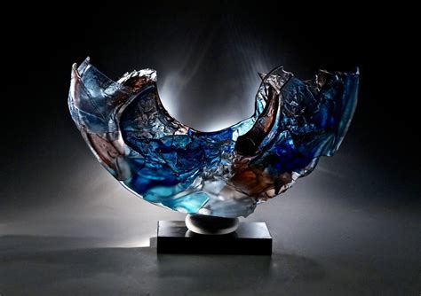 Nobscot By Caleb Nichols Art Glass Sculpture Artful Home In 2021