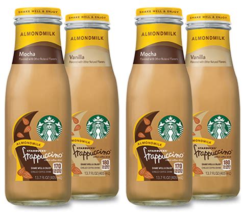 Starbucks Offers New Bottled Frappuccino With Almond Milk