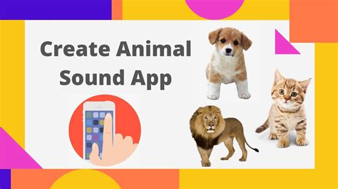 How To Create Educational App For Childrens Animal Sound App Youtube