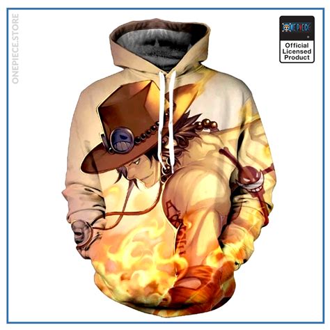 One Piece Hoodie Ace 3d Hoodie One Piece Store