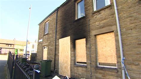 man dies in bradford house fire bbc news