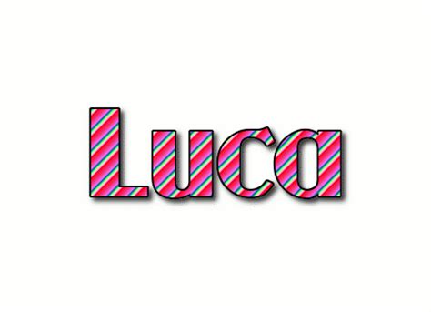 Luca Logotipo Ferramenta De Design De Nome Grátis A Partir De Texto