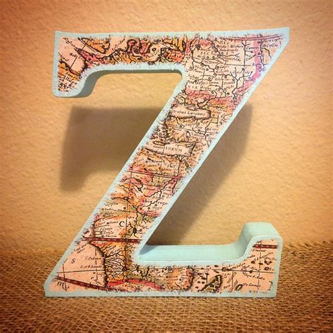 Free Standing Wood Letters Map Designs Map Letters Geography