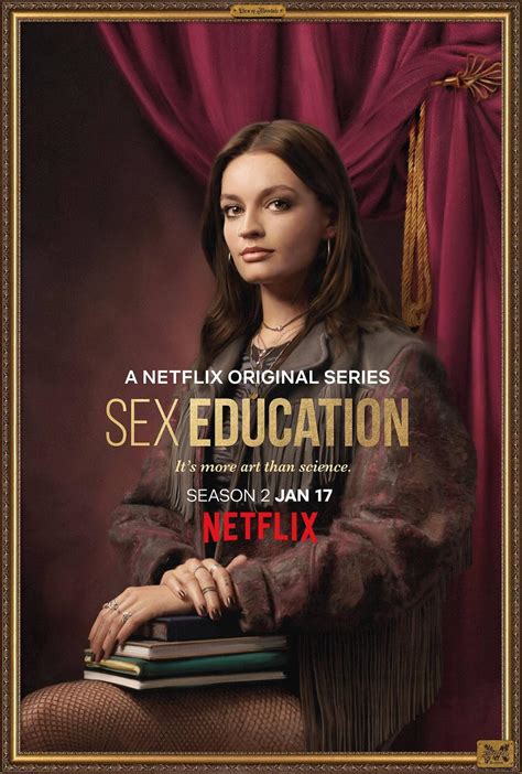 sex education season 2 poster r emmamackey