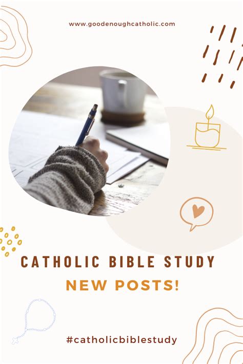 Catholic Bible Study Page • Good Enough Catholic