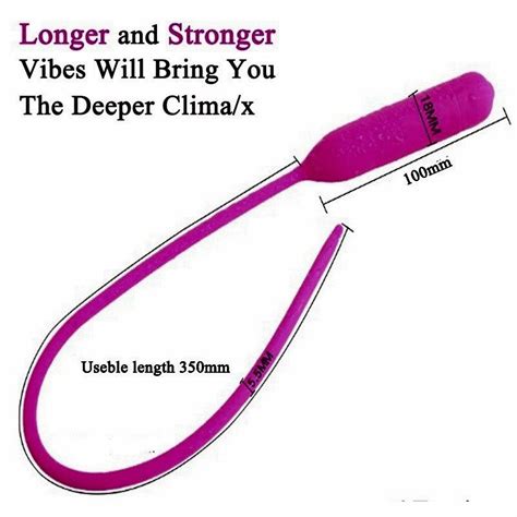 2017 New Design Extra Long Sex Toys Urethral Vibrator Penis Vibrating
