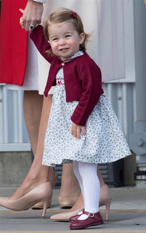 Princess Charlotte During The Royal Tour Of Canada April 2017