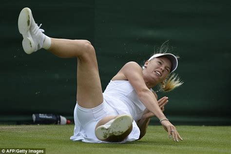 Wimbledon 2013 Sharapova Blasts Dangerous Courts In Record Day Of Injuries Daily Mail Online