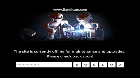 Roblox Is Currently Offline For Maintenance And Upgrades Youtube