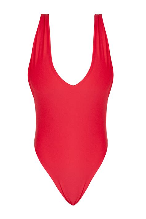 Saltwater Collective Kylah One Piece Red Garmentory