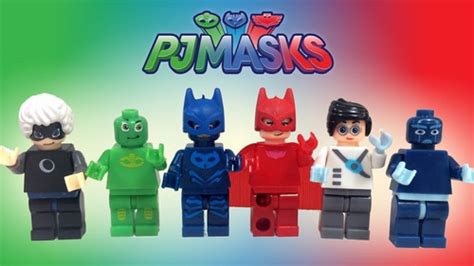 Pj Masks Héroes En Pijamas Comp Lego Bloques 6 Modelos 25000 En