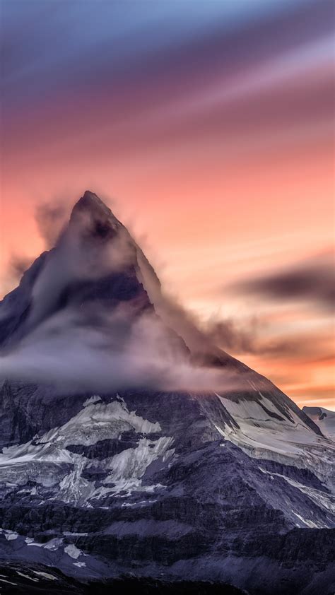 Mountain Sky And Sunset Iphone Wallpaper Idrop News