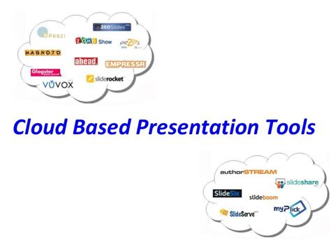 Web Based Presentation Tools