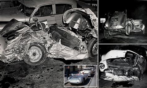 Never Before Seen Photographs Reveal Wreckage Of Hollywood Star James Deans Fatal 1955 Car