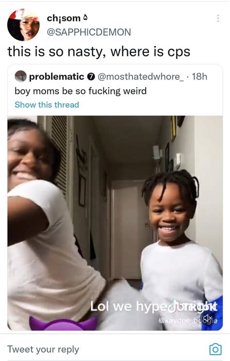 Mom Getting Backlash On Twitter And Social Media For Twerking On Son 🤢