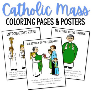 You can choose up to 3 colors. 30 Parts Of The Mass Coloring Pages - Free Printable ...
