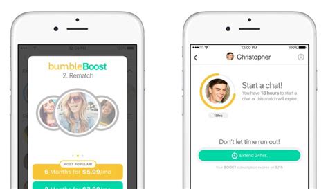 Both apps want to get you out there as soon as possible to meet your match. Paid Dating App Extensions : Bumble dating