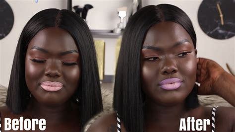 Different Ways To Make Pale NUDES Work On Dark Skin Nyma Tang YouTube
