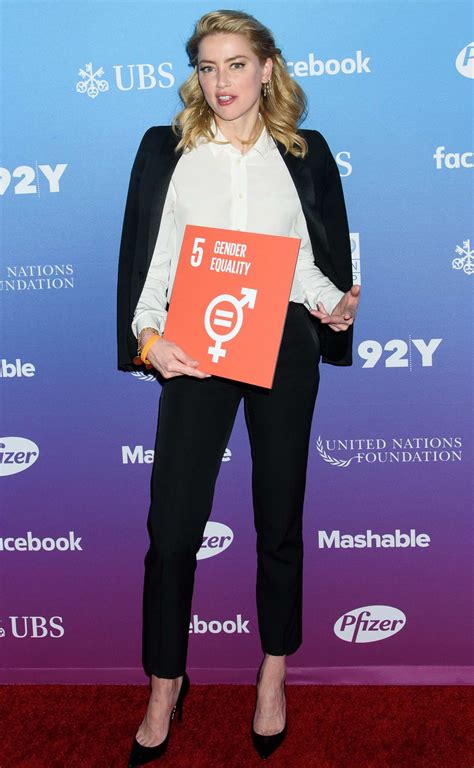 Amber Heard Attends Social Good Summit In New York City 2309183