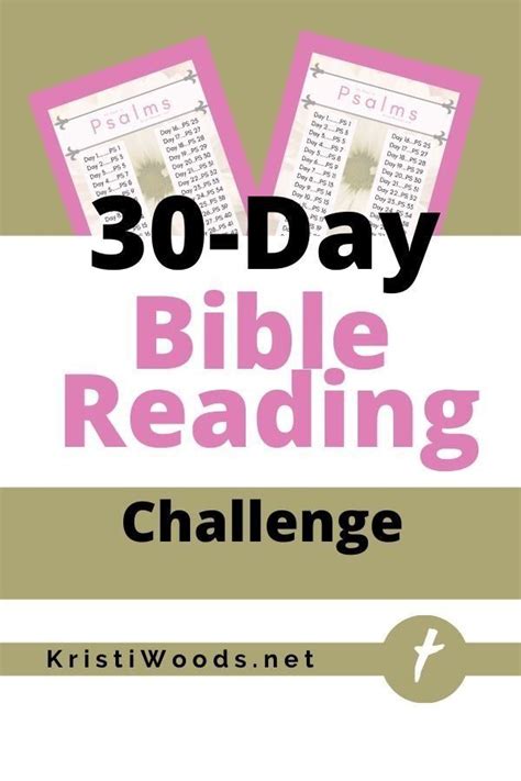 Ready To Take This 30 Day Bible Reading Challenge Kristi Woods
