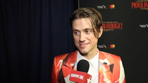Aaron Tveit Karen Olivo And The Cast Of Moulin Rouge Celebrate