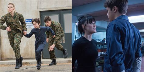 Cassie Runs Away With Sammy In New Pics And Clips From ‘the 5th Wave