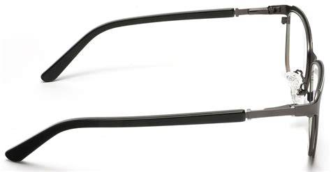 tango optics browline metal eyeglasses frame luxe rx stainless steel c samba shades