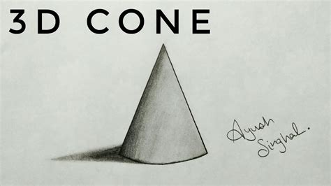 Https://tommynaija.com/draw/how To Draw A 3 D Cone