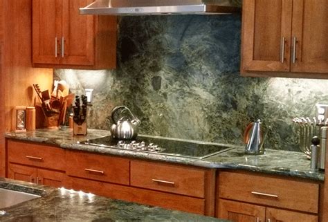 Greenish Granite Bring Out The Nature Into Your Kitchen