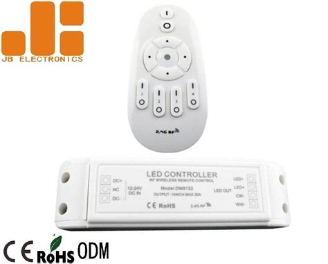 Two Channels Cct Led Controller Rf 24ghz Rf Wireless Remote Led