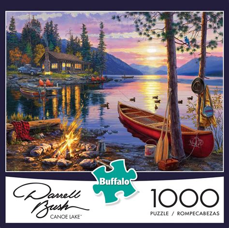 Immerse yourself in a fantastic, endless and magical world of fantasy and imagination! Buffalo Games Canoe Lake 1000 Piece Jigsaw Puzzle Only $9 ...