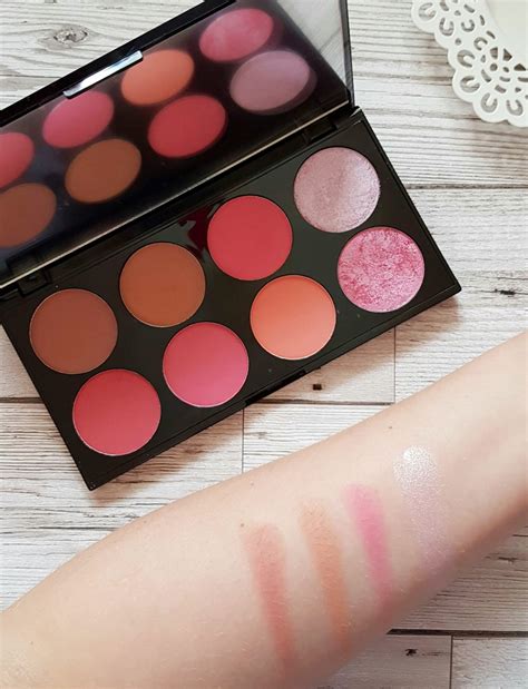 Makeup Revolution Sugar And Spice Blush Palette Review And Swatches