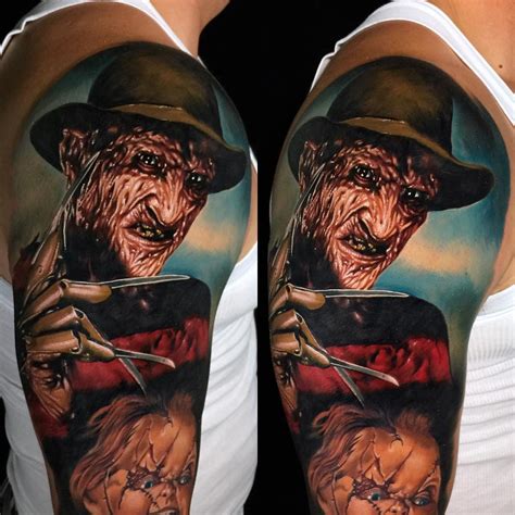 Top 35 Nightmare On Elm Street Tattoos Littered With Garbage