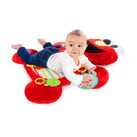 See more ideas about baby gym, baby gym mat, play mat. Tummy-Time Elmo Prop Mat | Babies R Us Canada
