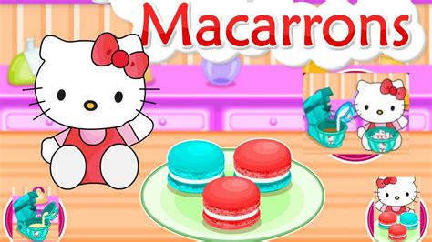 Hello Kitty In Cooking Tasty Macarrons Game Episode-Hello ...
