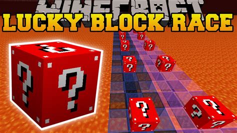 Minecraft Trolling Red Lucky Block Race Lucky Block Mod Modded