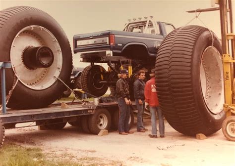 Bigfoot 4 Having Tundra Tires Installed Photo Credit Jim Kramer Fan