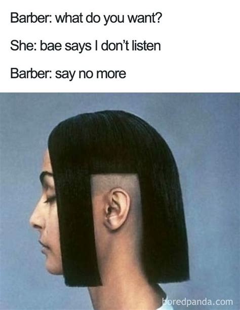 Say No More Haircut Epic Fails Funny Memes Barber Memes