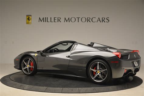 Pre Owned 2013 Ferrari 458 Spider For Sale Special Pricing Pagani
