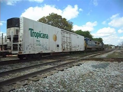 Maybe you would like to learn more about one of these? CSX Tropicana Train Plant City Florida - YouTube